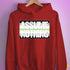Assume Nothing Agender Pride Flag Hoodie - Red